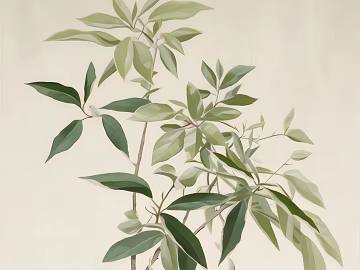 Plant painting texture (ID:ffaag32429)