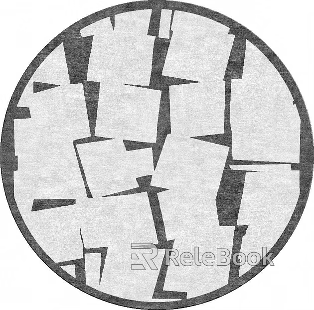 Round carpet texture