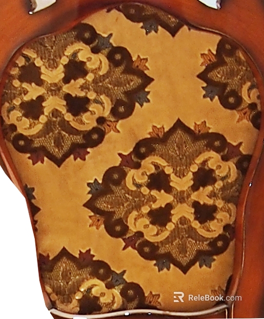 Vintage brown pattern fabric for seat texture