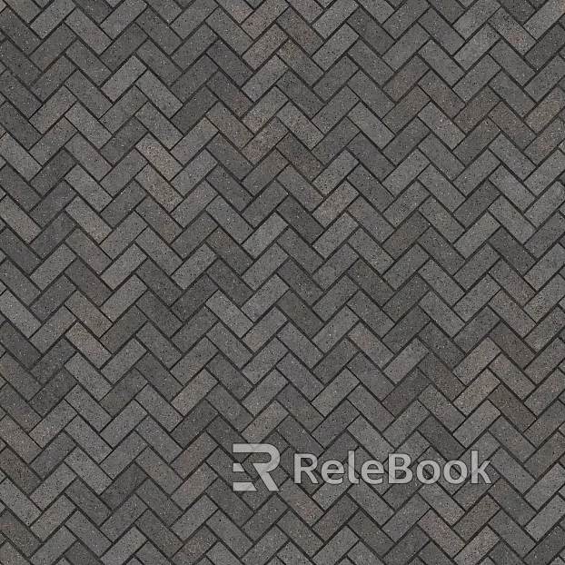 Brick pavement texture