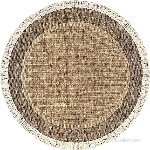 Round carpet texture