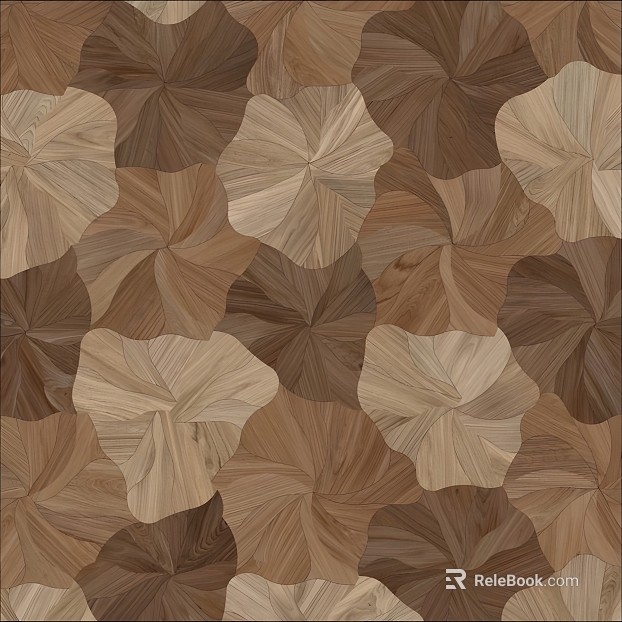 Light brown solid wood mosaic floor decorative panel texture