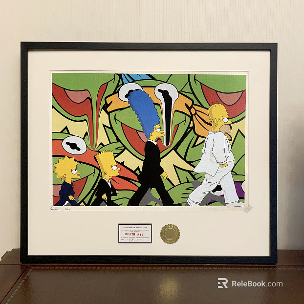 cartoon painting texture
