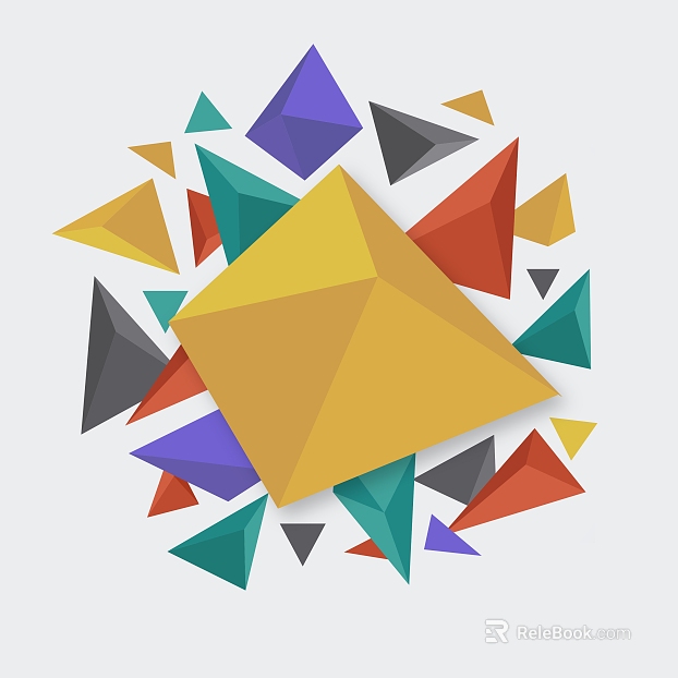 three-dimensional physical painting texture