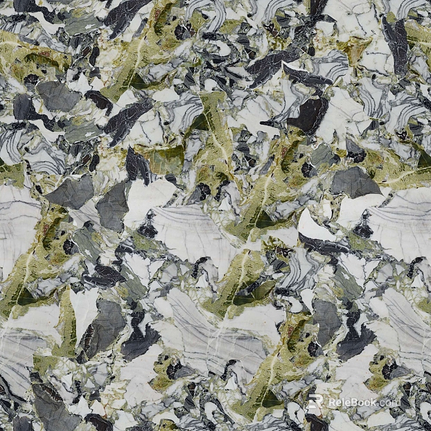 Green White Luxury Stone Marble Background Wall texture