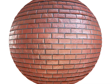Brick wall PBR texture (ID:ffach158714)