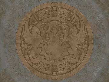 Bronze Metal Embossed Decorative Components texture (ID:ffaeh925346)