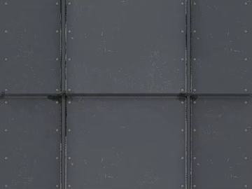 Dark gray metal gusset wall texture (ID:ffaeh957586)