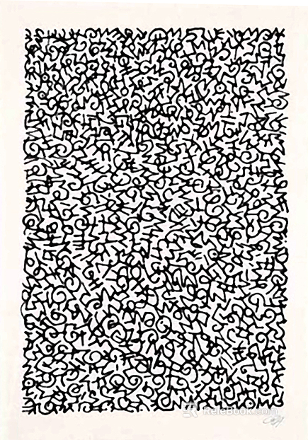 black and white painting texture