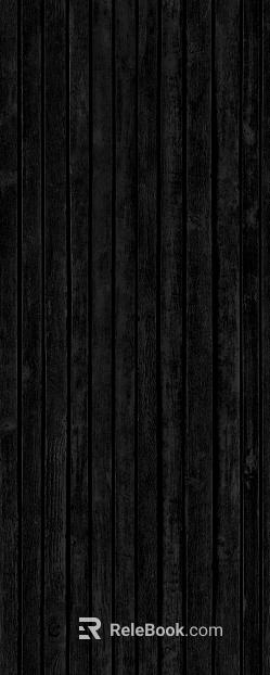 Wood Patchwork Pure Black Wood texture