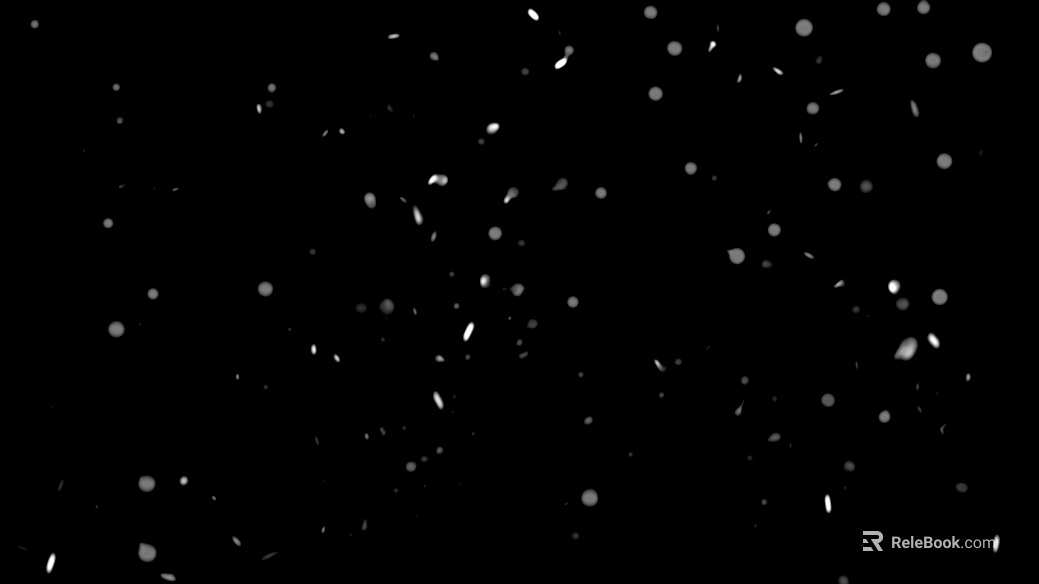Snowy Snowflake Weather Highlight Mask texture