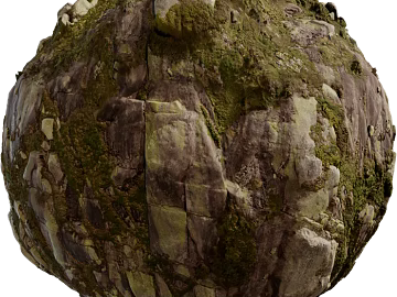 Moss PBR texture (ID:ffach686664)