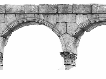 Light gray stone arcade building elements texture (ID:ffaeh933689)