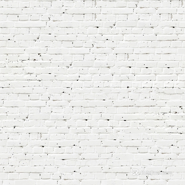 Brick wall white strip brick finish white seam seamless texture