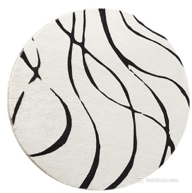 Round carpet texture