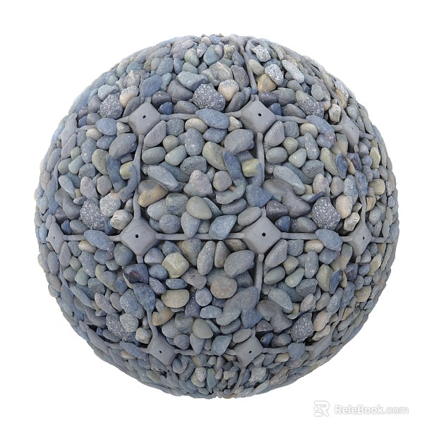Pebbles PBR texture