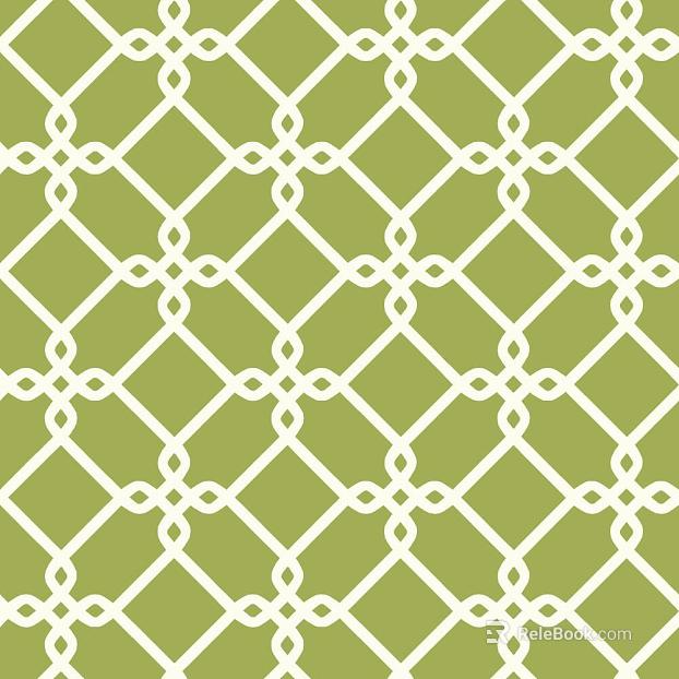 Bean green geometric check decoration wallpaper texture