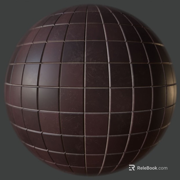 Plaid Brick PBR texture