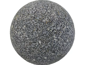 Gravel PBR texture (ID:ffach111044)