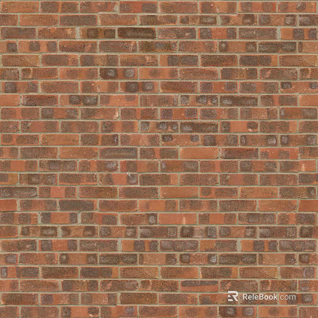 Brick wall faucet red brick seamless texture