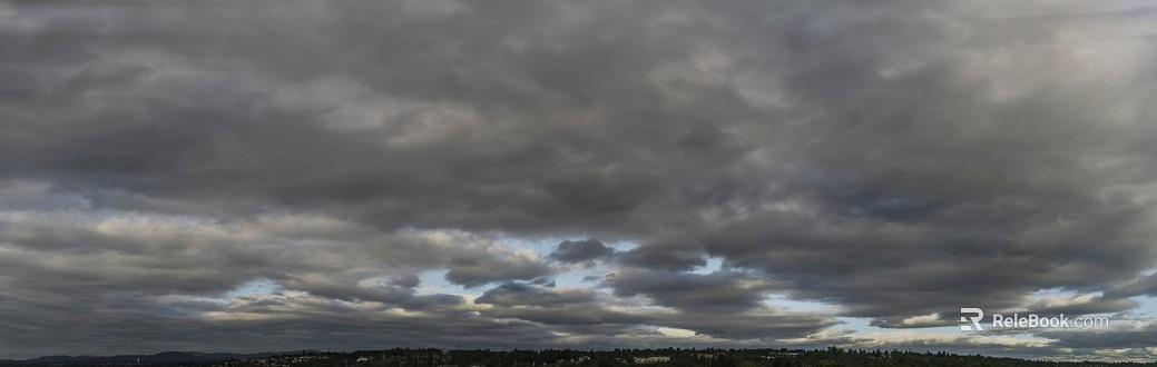 Dark dark clouds, cloudy sky, storm disaster coming texture