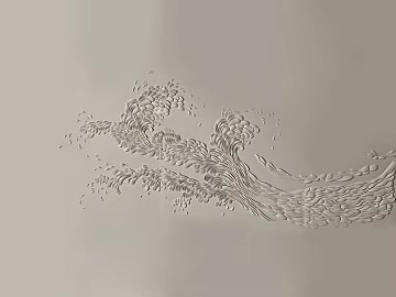 Off-white textured paint wall decoration (ID:ffaeh561216)