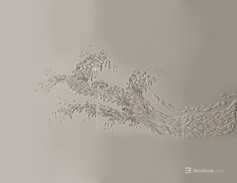 Off-white textured paint wall decoration texture