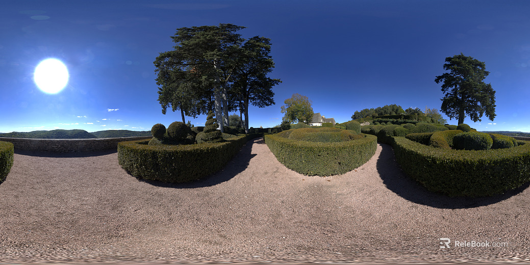 Outdoor Park Daytime HDR Map texture