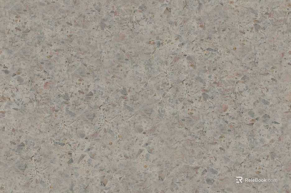 Light gray terrazzo indoor flooring texture