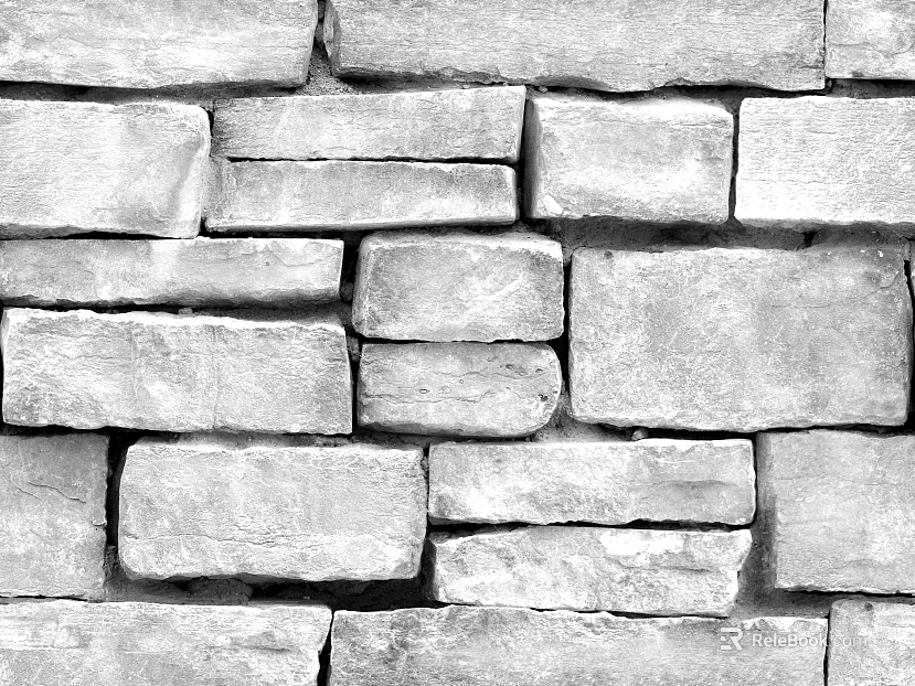 Black and white stone map texture