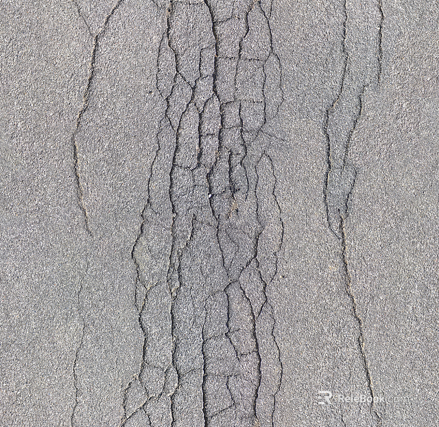 Gray cracked cement asphalt asphalt road ground highway road texture