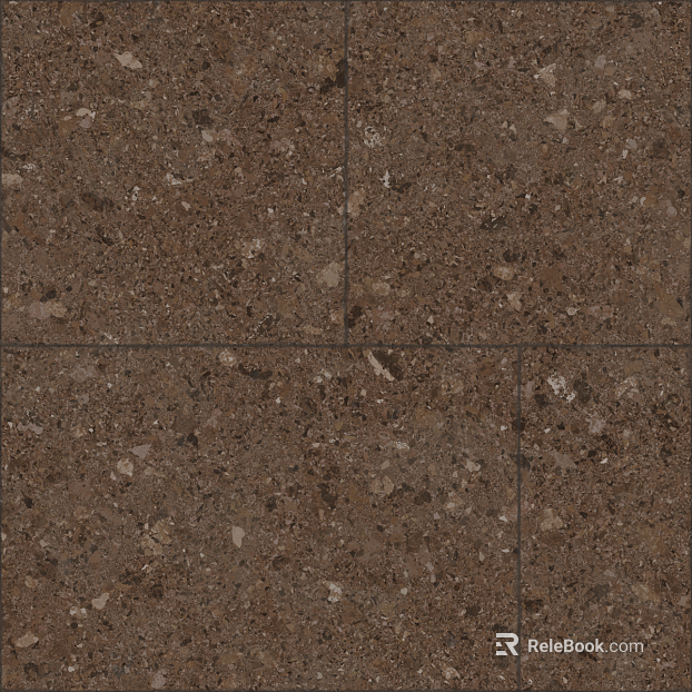 terrazzo brown quartz stone seamless texture