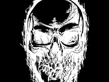 Tattoo black and white mask pattern texture pattern graphics (ID:ffach452884)