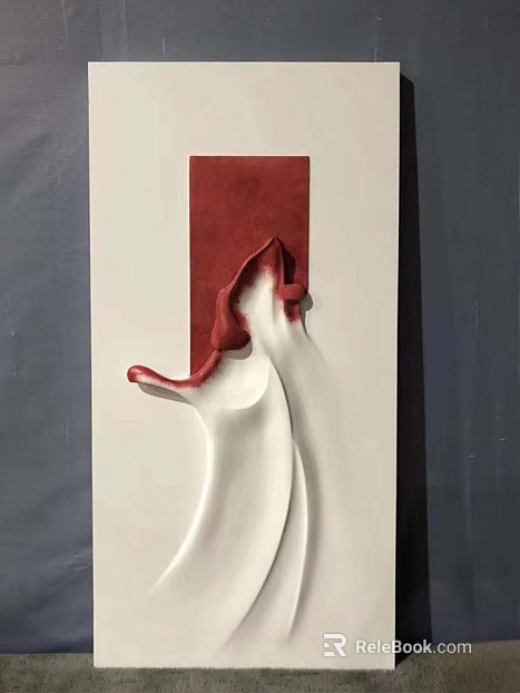 three-dimensional physical painting texture