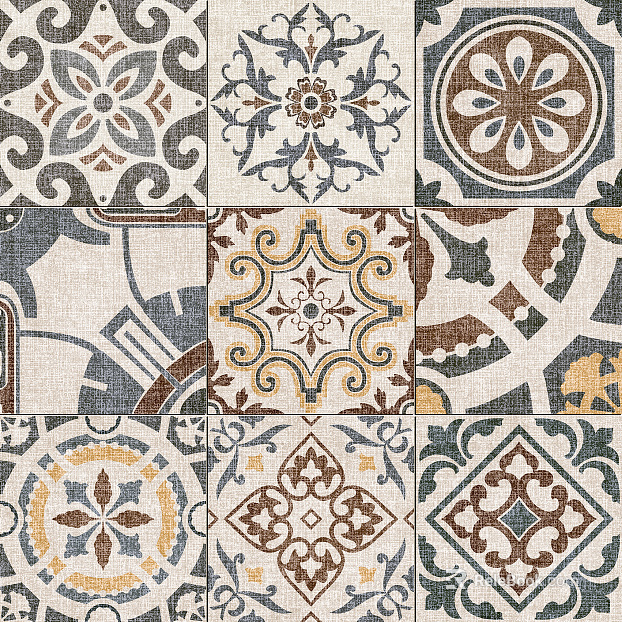 Tile Bohemian Tile texture