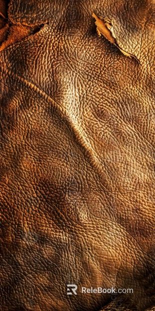 Coarse-grain leather texture