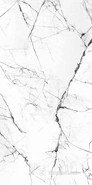 Modern grayish-white marble texture