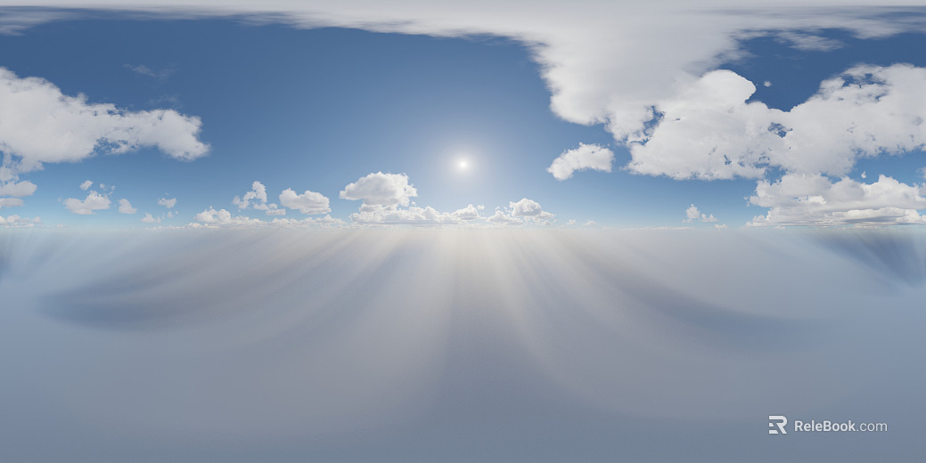 Sky sunny days white clouds HDR texture