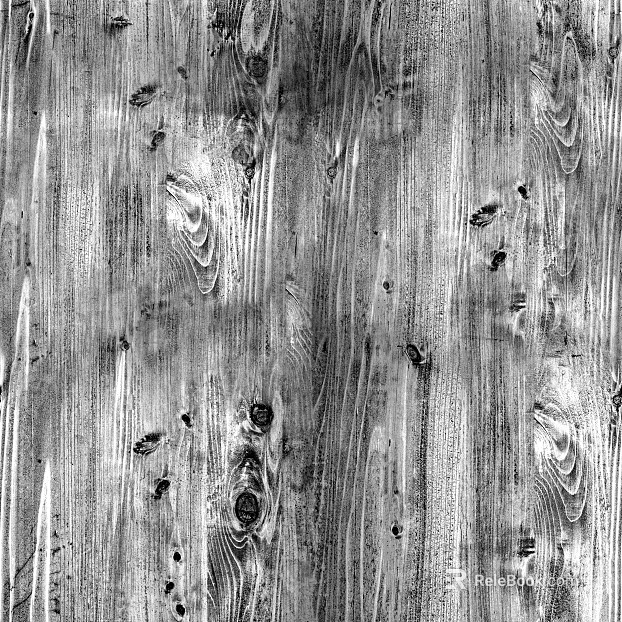 Black and white wood grain texture