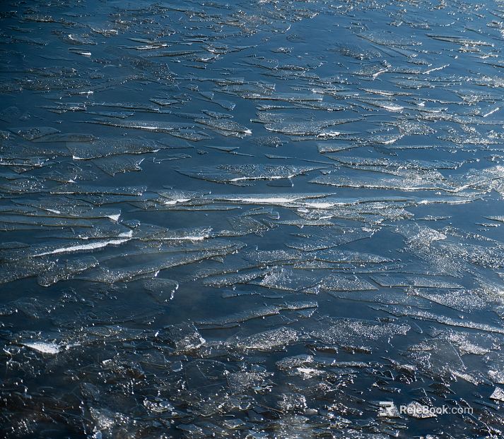 Ice texture