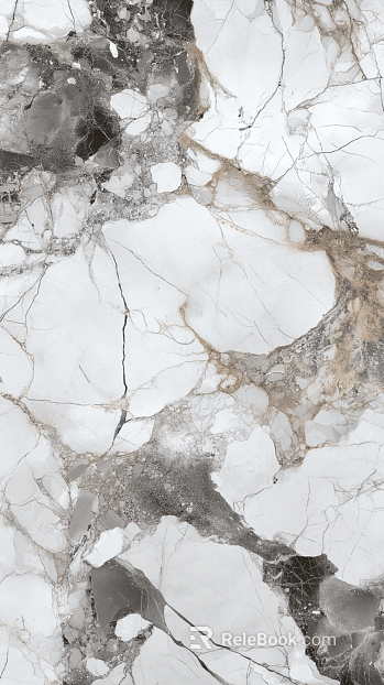 White marble rock slab texture