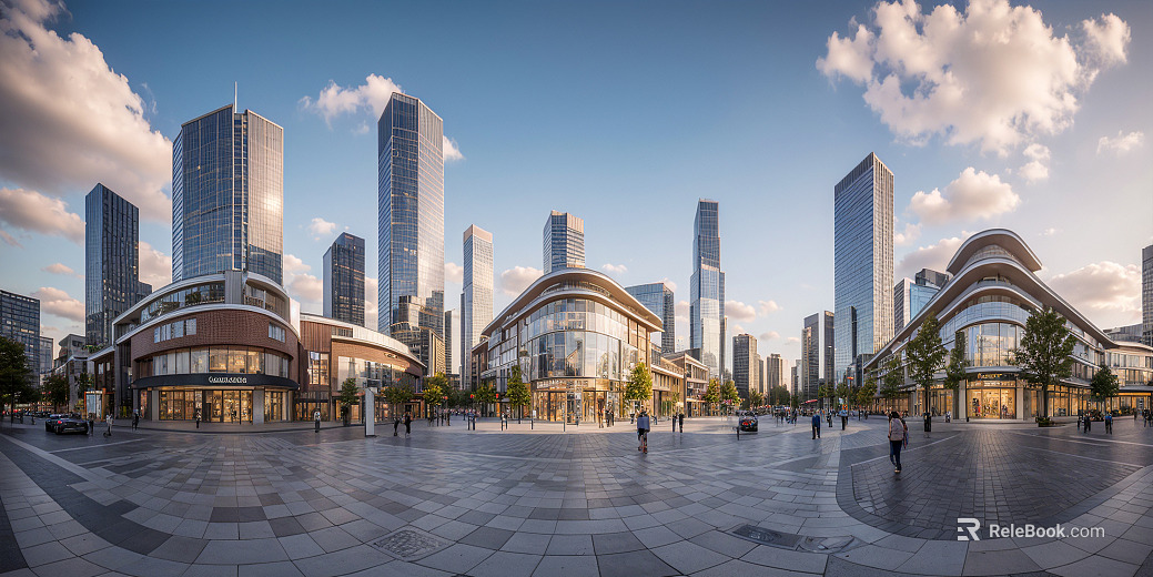 city commercial street day view city commercial street street view city commercial street shopping mall shopping mall street view commercial pedestrian street shopping mall texture