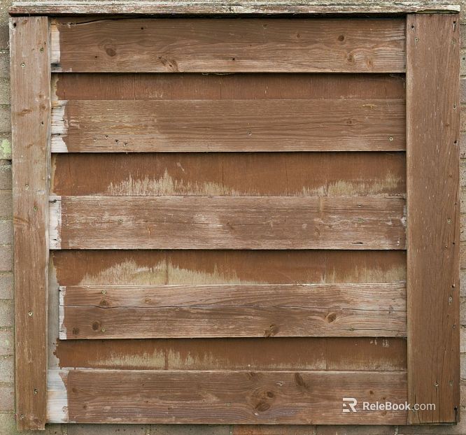 Wooden panel texture