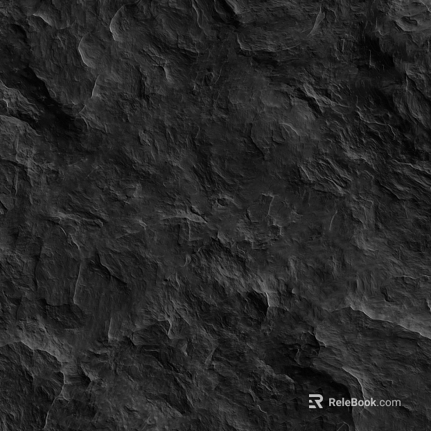 Rock Black Natural Surface Small Material Stone texture