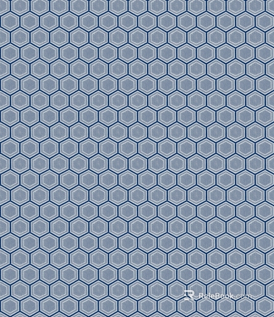 Blue gray geometric hexagon wallpaper texture