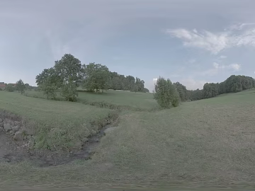 Outdoor landscape lawn cloudy HDR texture (ID:ffabg09311)