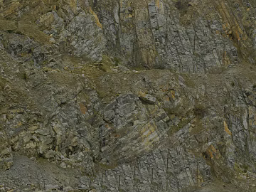 Grayish Yellow Rock Outdoor Mountain Wall texture (ID:ffaeh786776)