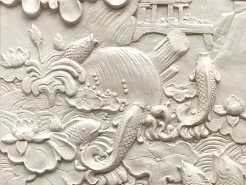 Embossed White Petal Embossed texture (ID:ffaeg37217)