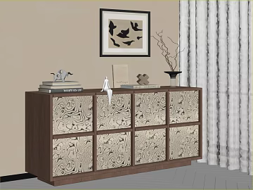 Modern light brown abstract wood grain cabinet finish texture (ID:ffaeh713274)