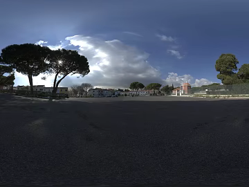 Country Town Day HDR texture (ID:ffabg73011)